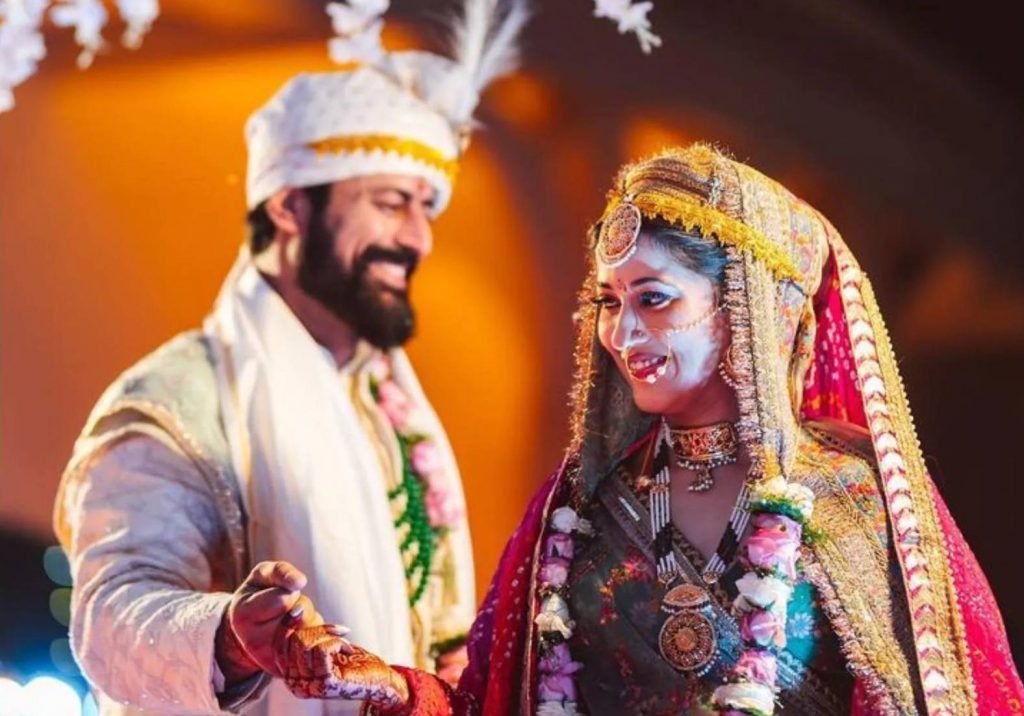 Mohit Raina And Aditi Sharma wedding images